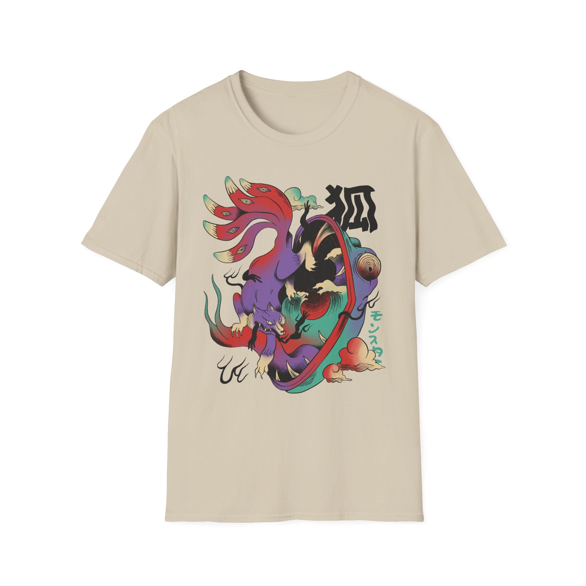 Fox - Japanese Psychedelic Animals - Unisex T-Shirt