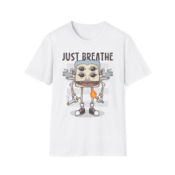 Just Breathe Smoking - Streetwear - I'm Fine Kollektion - Unisex T-Shirt