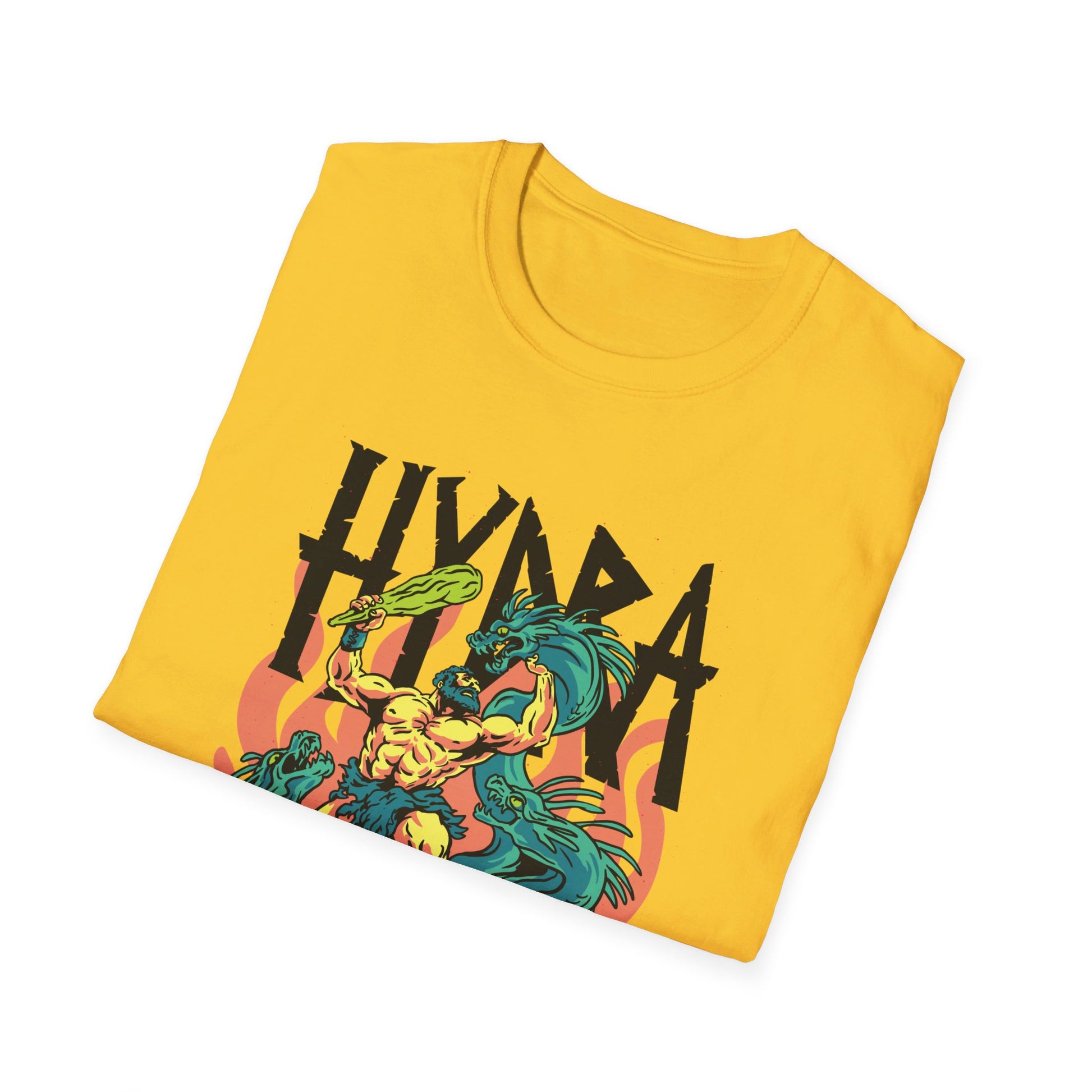 Hydra - Greek Mythology - Front Design - Premium Bio Unisex T-Shirt - Pure Face Streetwear