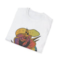 Rose Snake Tattoo - Old School Tattoo - Front Design - Premium Bio Unisex T-Shirt - Pure Face Streetwear