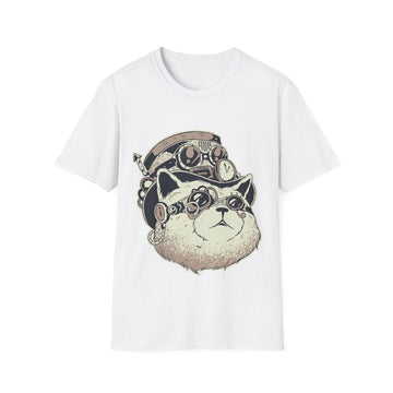 Cat - Steampunk Animals - Unisex T-Shirt