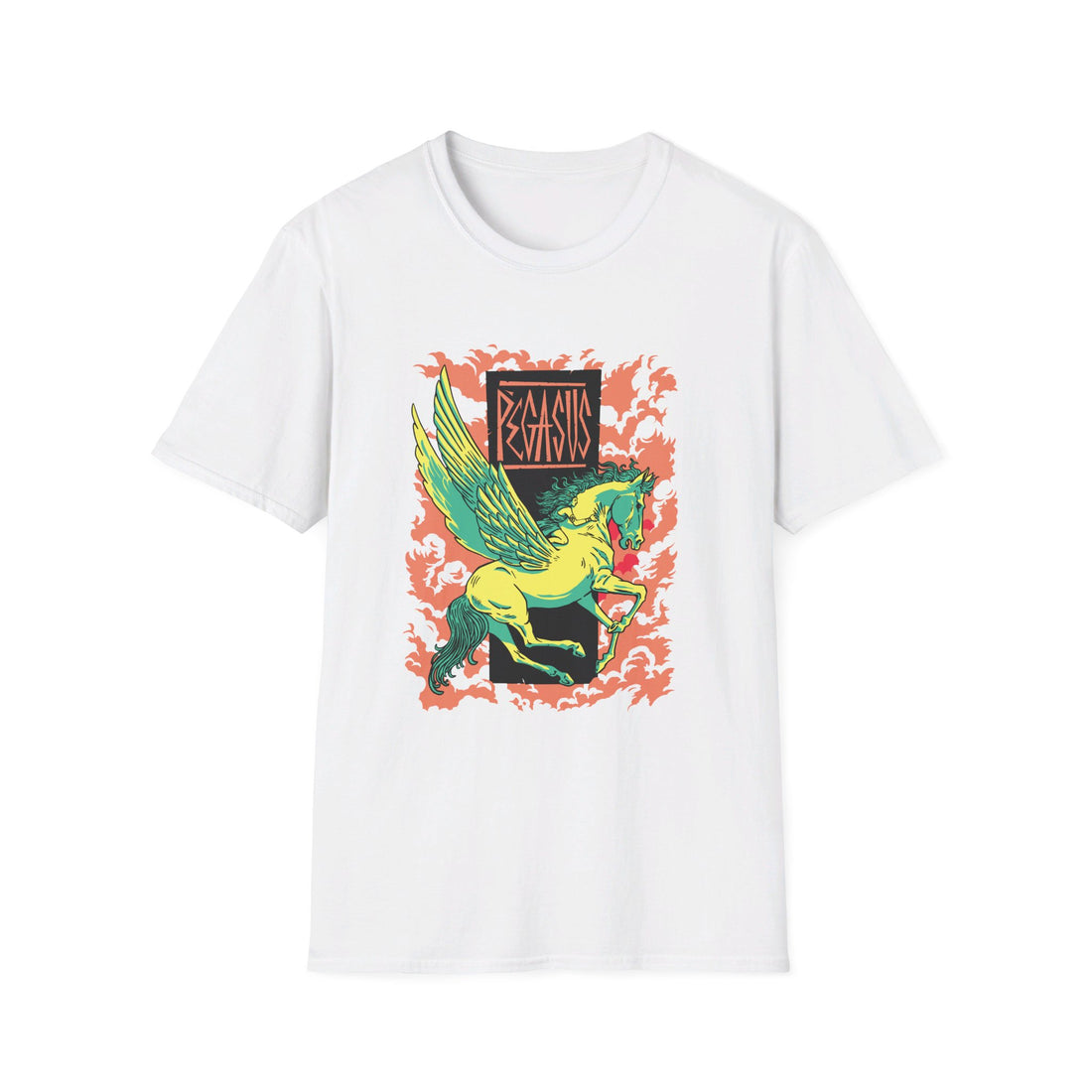 Pegasus - Greek Mythology - Front Design - Premium Bio Unisex T-Shirt - Pure Face Streetwear