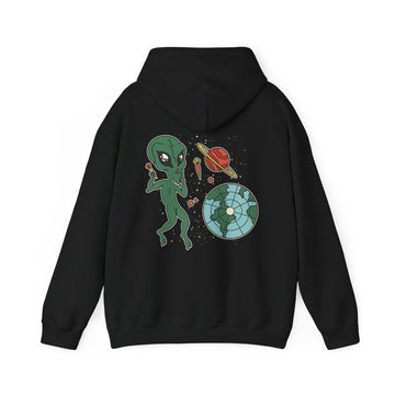 Alien Dart Game - Alien Hobby Activities - Unisex Hoodie