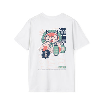 Tanuki - Japanese Yokai - Unisex T-Shirt - Back Print