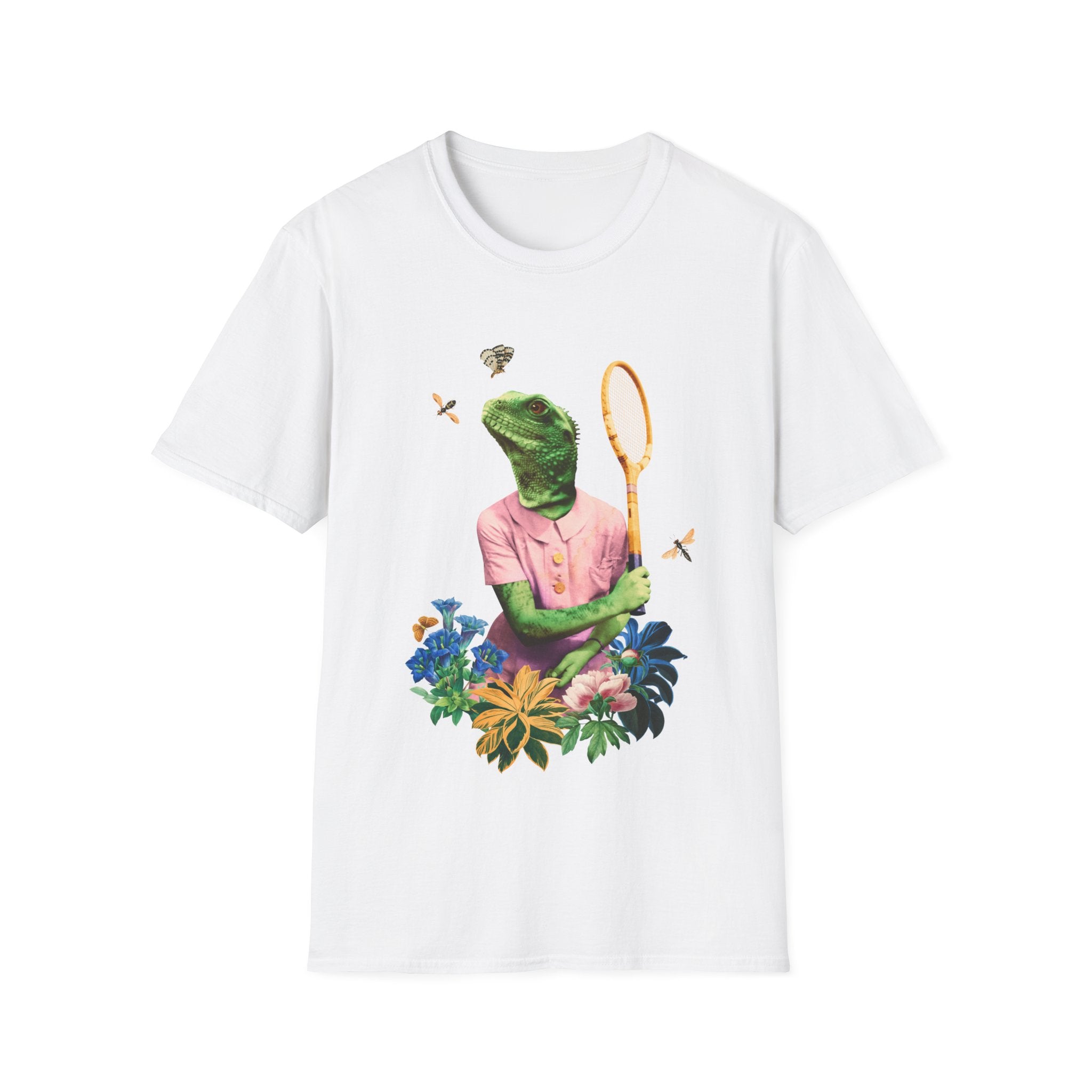 Lizard - Animal Human - Unisex T-Shirt - Front Print