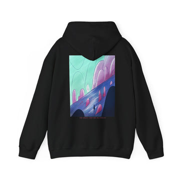 Diamond Fantasy Landscape - Watercolor Fantasy - Unisex Hoodie