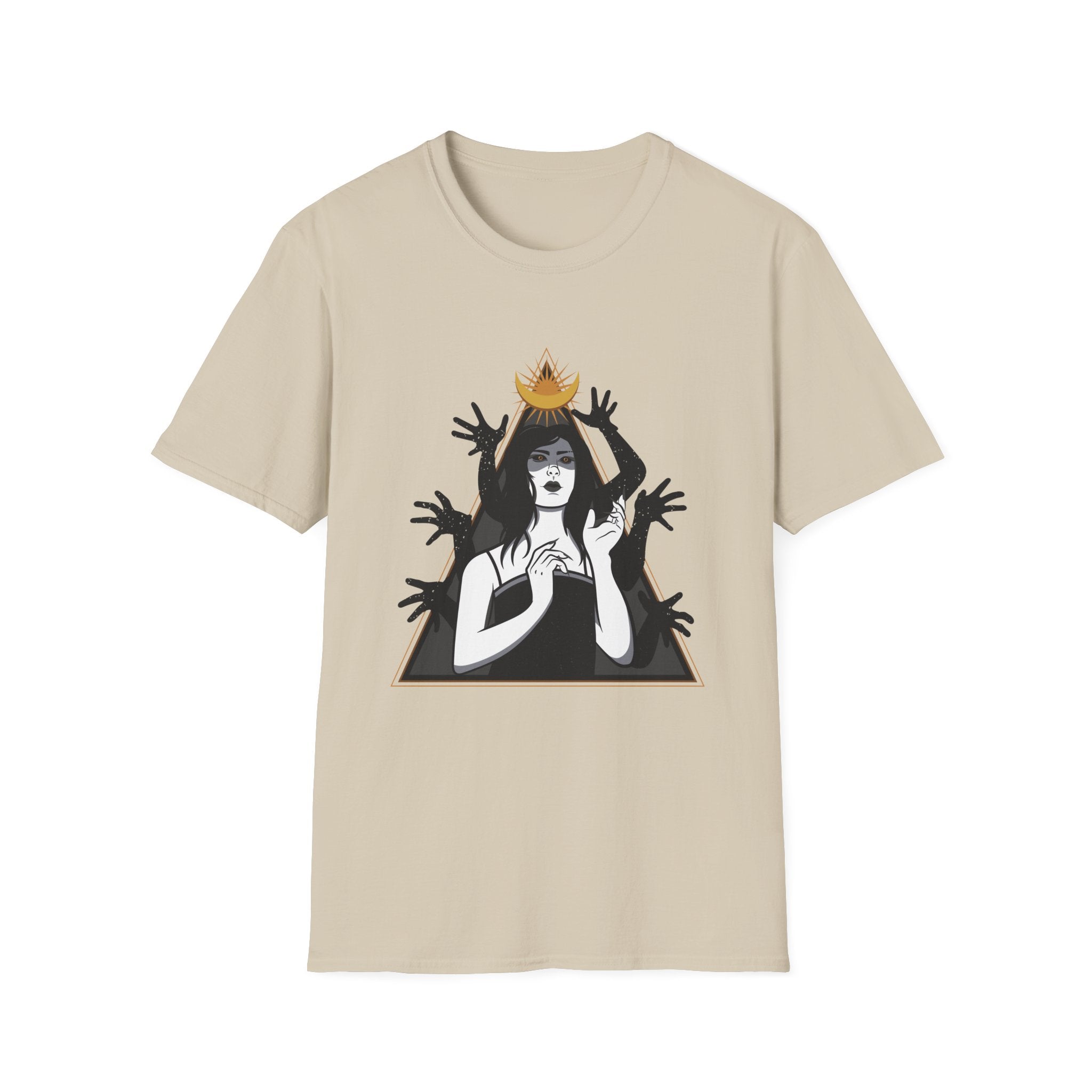 Dark sorceress with creepy Hands - Wicked Magic Witches - Unisex T-Shirt