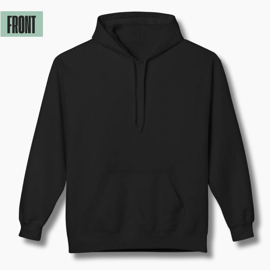 Boss Lion in Car - Comic Mafia - Premium Unisex Hoodie Back Print