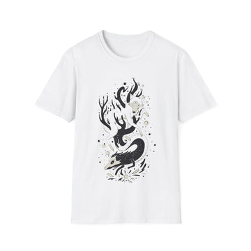 Three eyed Wolf - Magical Wolf - Unisex T-Shirt