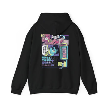 Call me Anime - Anime Vaporwave - Unisex Hoodie