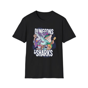 Dungeons & Sharks - Dungeons And Animals - Unisex T-Shirt