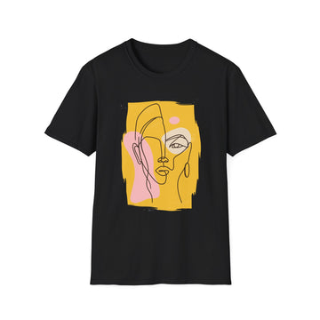 Abstract Woman Line - Streetwear - Berlin Reality - Unisex T-Shirt