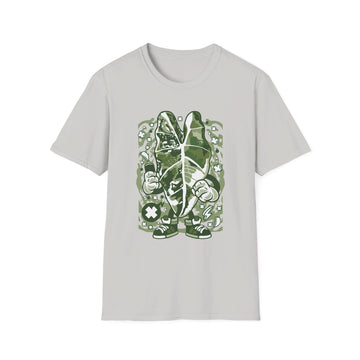 Frydek Varigated - Cartoon Plants - Front Design - Premium Bio Unisex T-Shirt