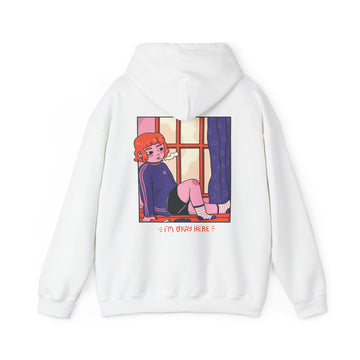 Girl in Window - Cozy at Home - Unisex Hoodie