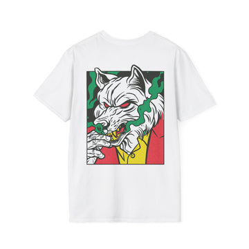 Wolf - Comic Mafia - Unisex T-Shirt - Back Print