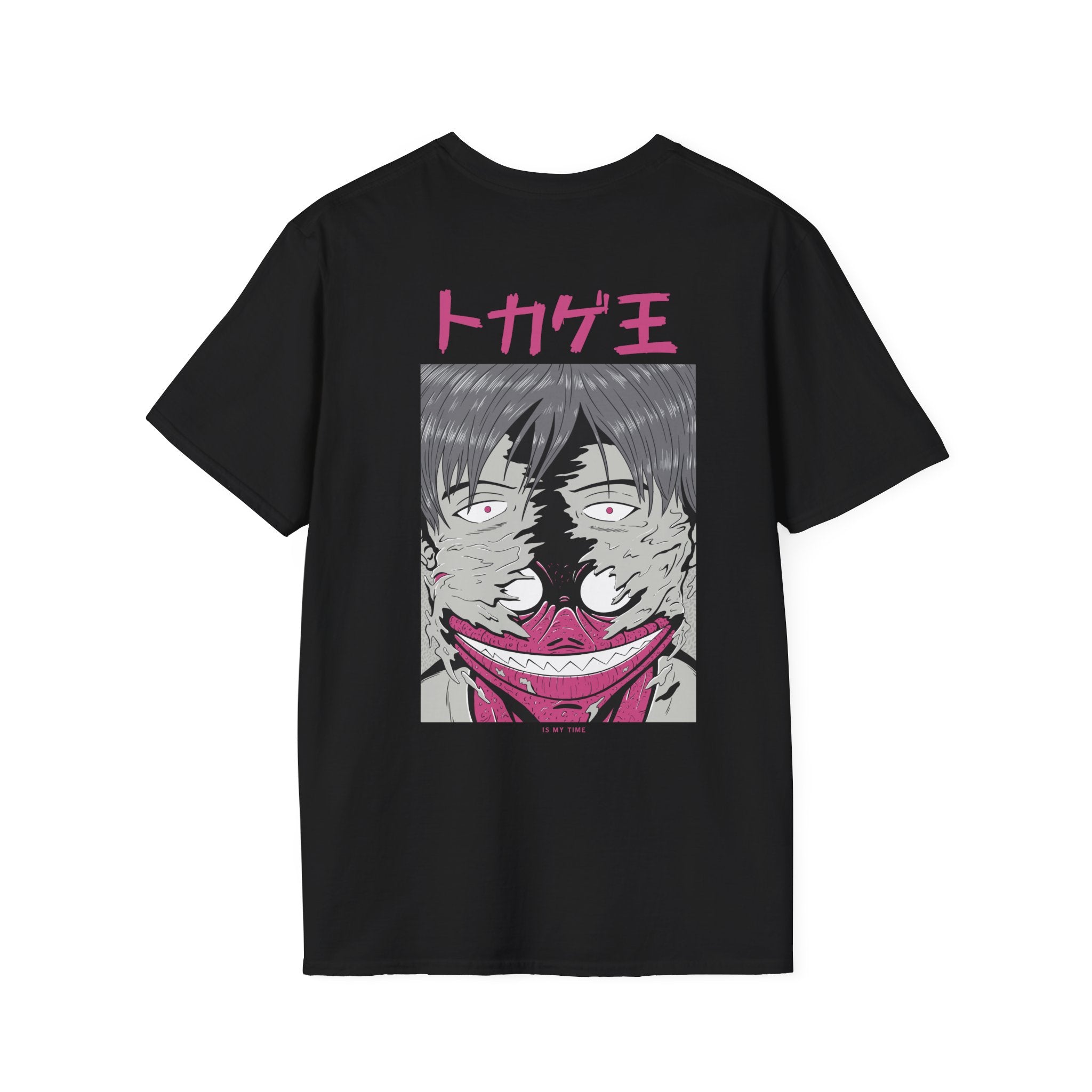 Is my Time - Japanese Horror - Unisex T-Shirt - Back Print