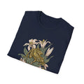 Frog Lilies - Animals In Nature - Front Design - Premium Bio Unisex T-Shirt - Pure Face Streetwear