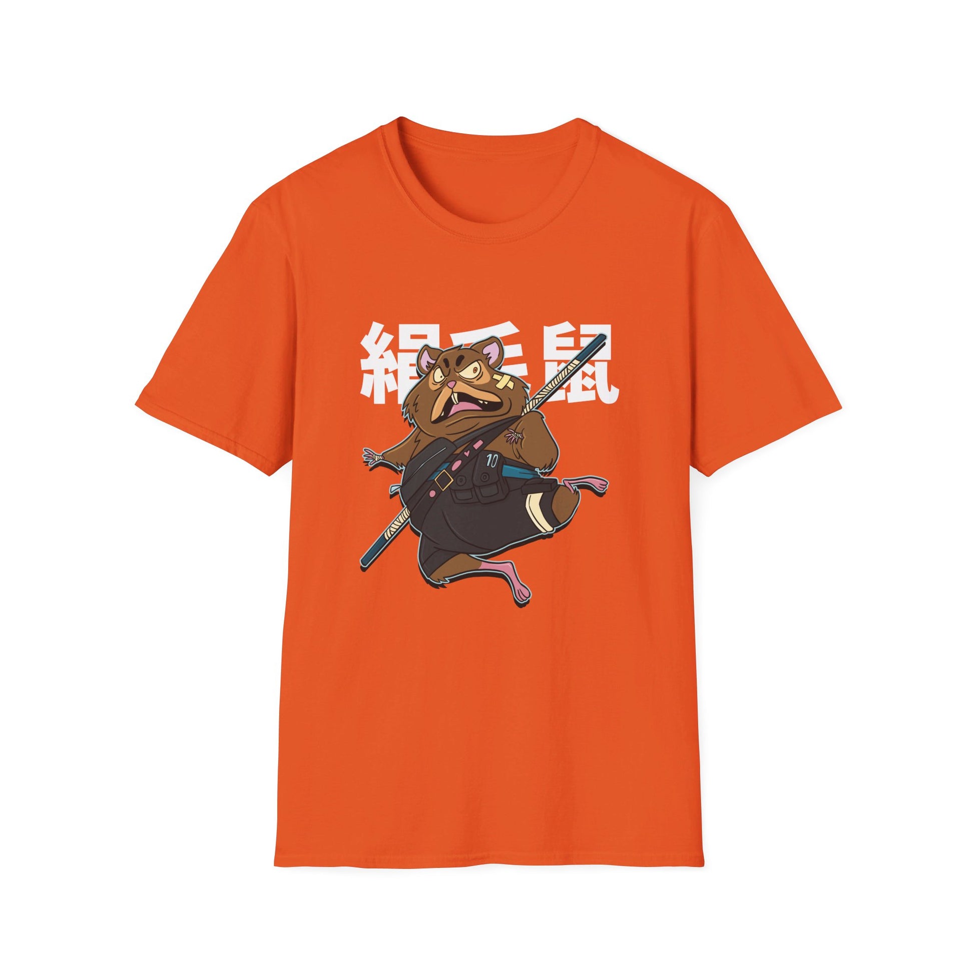 Hamster - Warrior Animals - Front Design - Premium Bio Unisex T-Shirt - Pure Face Streetwear