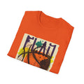 Basketball - Urban Graffiti - Front Design - Premium Bio Unisex T-Shirt - Pure Face Streetwear