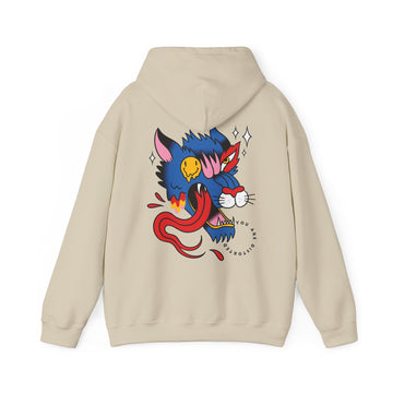 Wolf - Trippy Tattoo - Unisex Hoodie