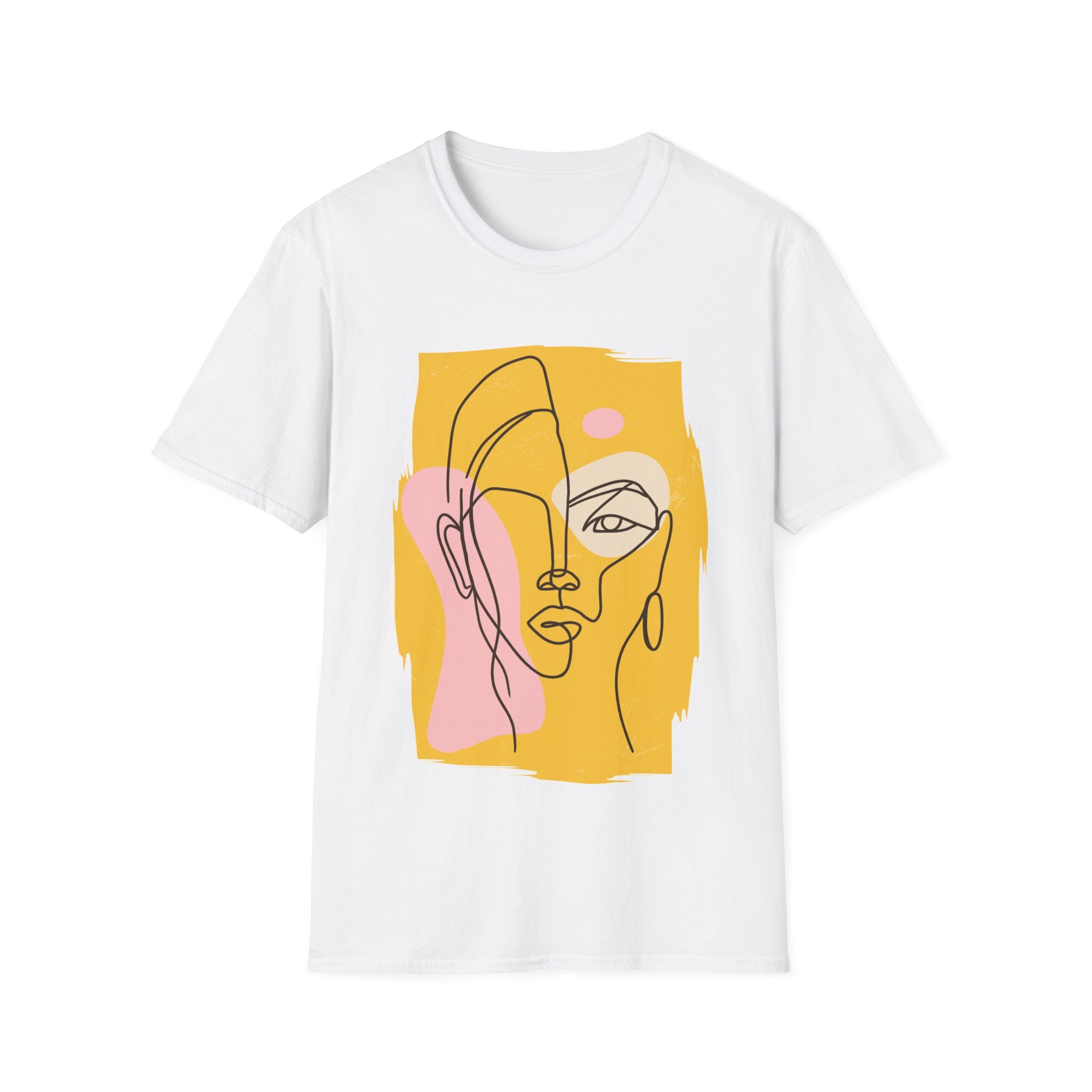 Abstract Woman Line - Streetwear - Berlin Reality - Unisex T-Shirt