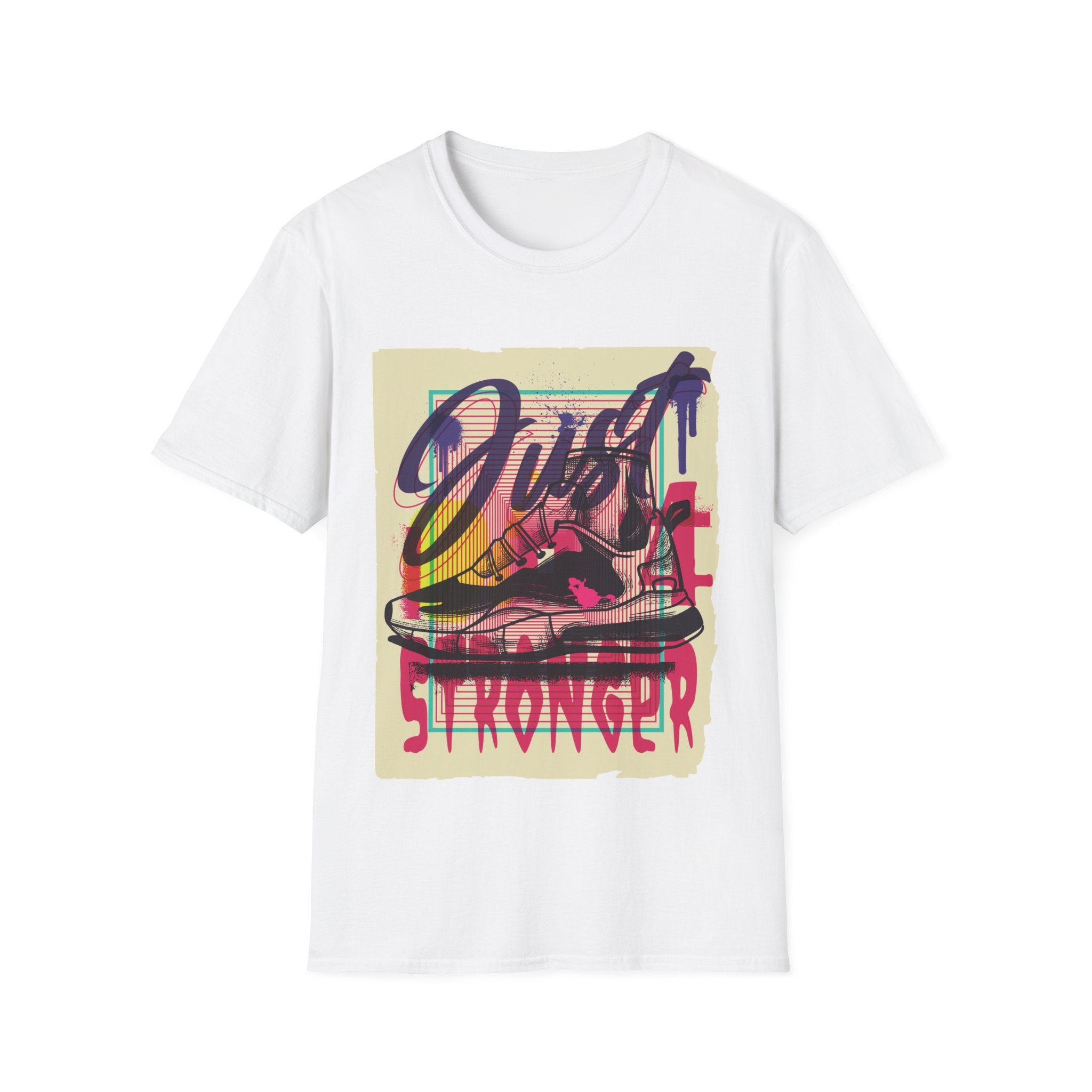 Shoes - Urban Graffiti - Unisex T-Shirt - Front Print