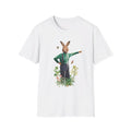 Rabbit - Animal Human - Front Design - Premium Bio Unisex T-Shirt - Pure Face Streetwear