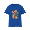 Koi Lotus - Animals In Nature - Front Design - Premium Bio Unisex T-Shirt - Pure Face Streetwear