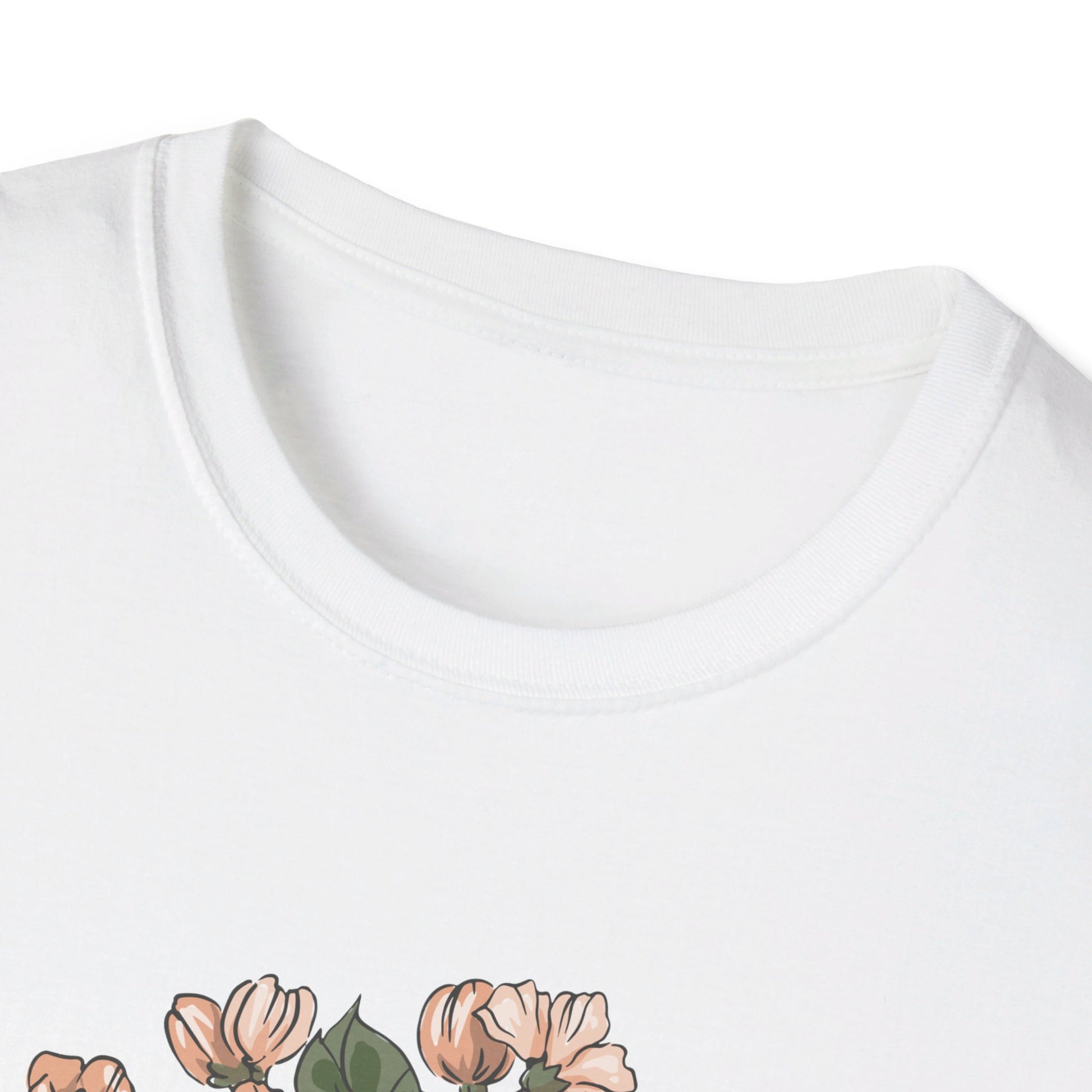 Sparrow Cherry Blossom - Animals In Nature - Front Design - Premium Bio Unisex T-Shirt - Pure Face Streetwear