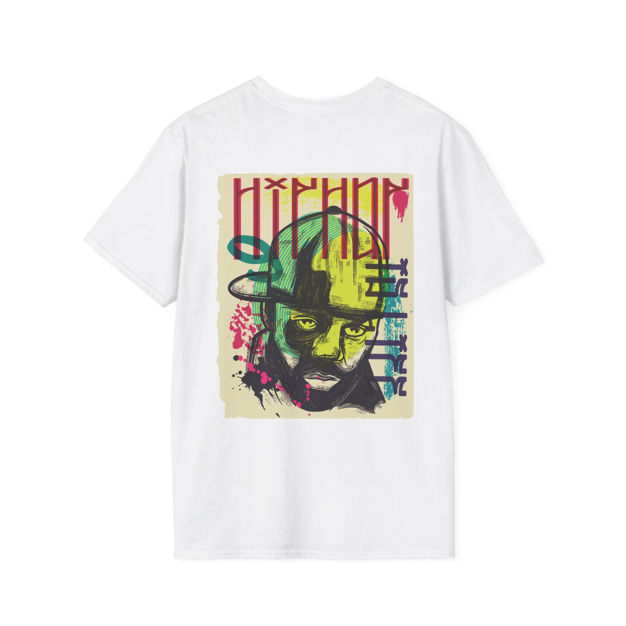 Hip Hop - Urban Graffiti - Unisex T-Shirt - Back Print