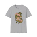 Snake Magnolia - Animals In Nature - Front Design - Premium Bio Unisex T-Shirt - Pure Face Streetwear