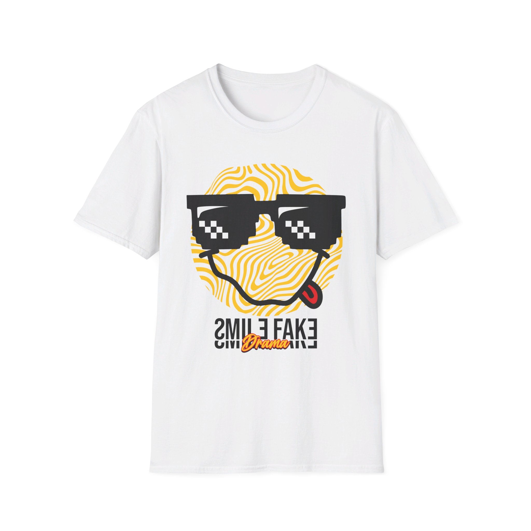 Fake Smile Drama - Streetwear - Joker Edition - Front Design - Premium Bio Unisex T-Shirt