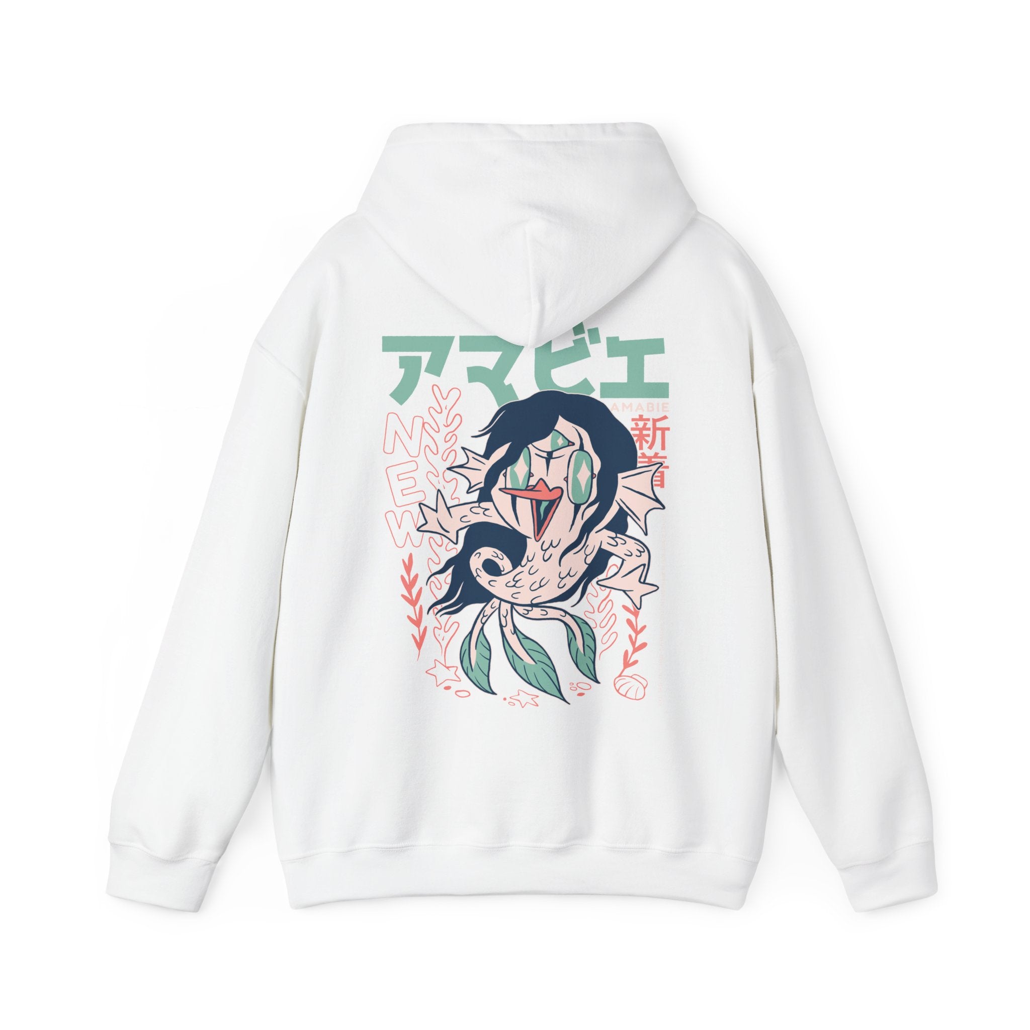 Amabie - Japanese Yokai - Unisex Hoodie