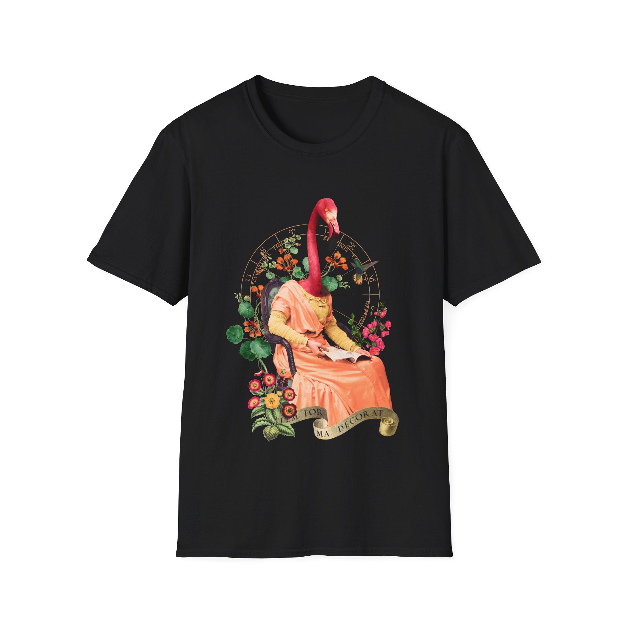 Flamingo - Animal Human - Unisex T-Shirt - Front Print