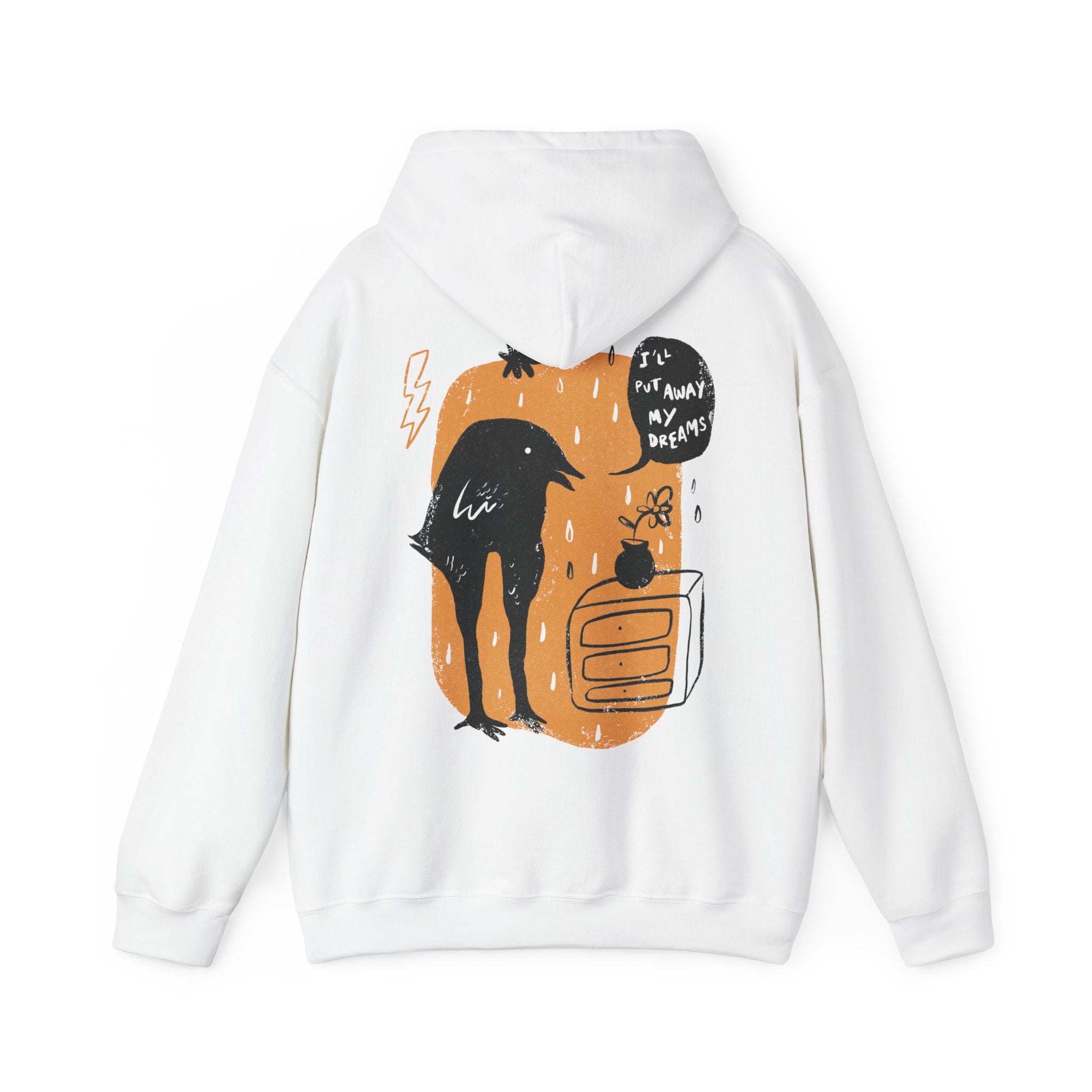 I´ll put away my Dreams - Moody Birds - Unisex Hoodie