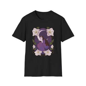 Fairy Tale Moon - Fairy Tail World - Front Design - Premium Bio Unisex T-Shirt - Pure Face Streetwear