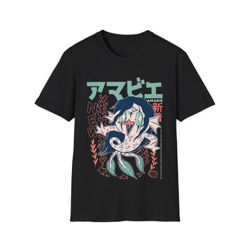 Amabie - Japanese Yokai - Unisex T-Shirt - Front Print