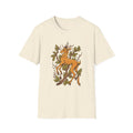 Deer Oak - Animals In Nature - Front Design - Premium Bio Unisex T-Shirt - Pure Face Streetwear