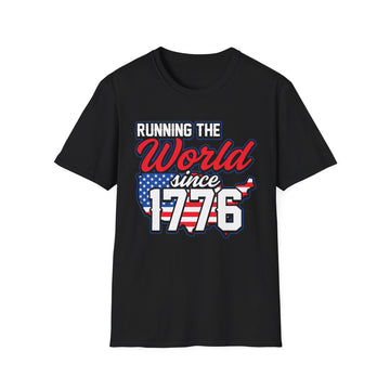 Running the World since 1776 - American Patriots - Unisex T-Shirt