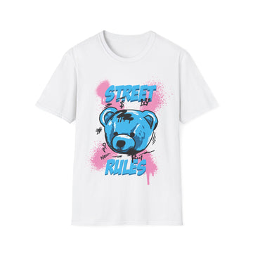 Street Rules Bear - Streetwear - Teddy - Unisex T-Shirt