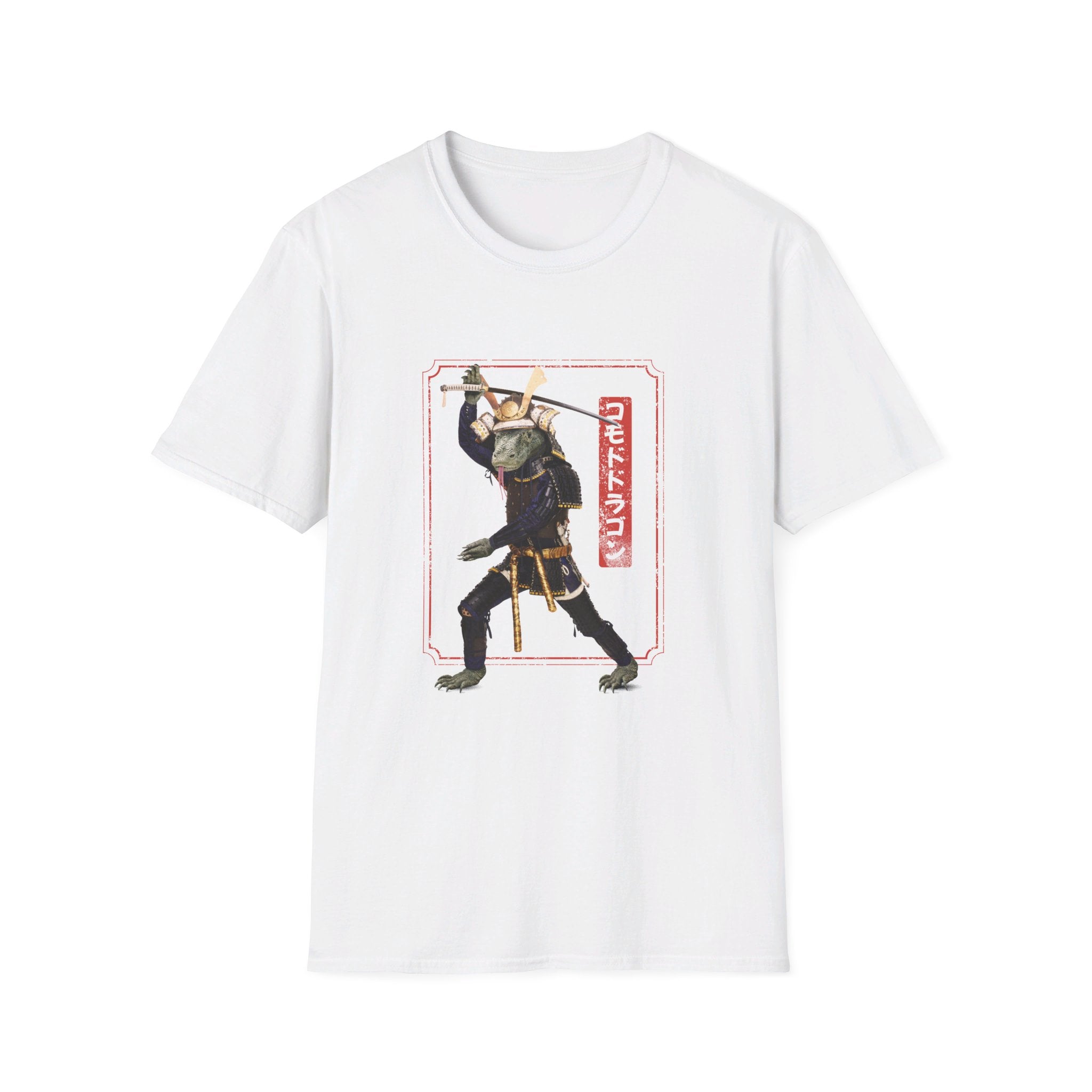 Komodo Samurai - Martial Arts - Front Design - Premium Bio Unisex T-Shirt