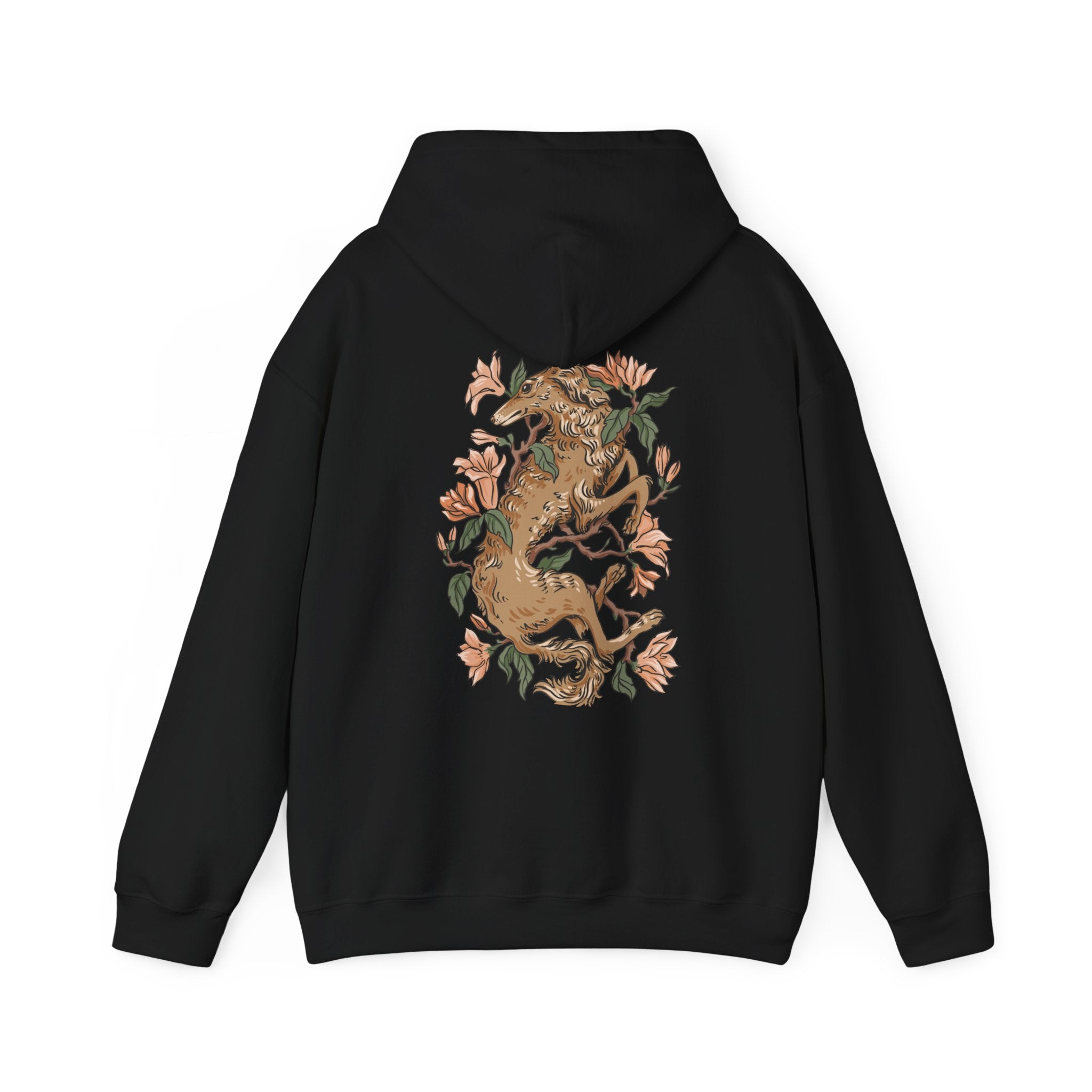 Greyhound Mangnolia - Animals In Nature - Unisex Hoodie