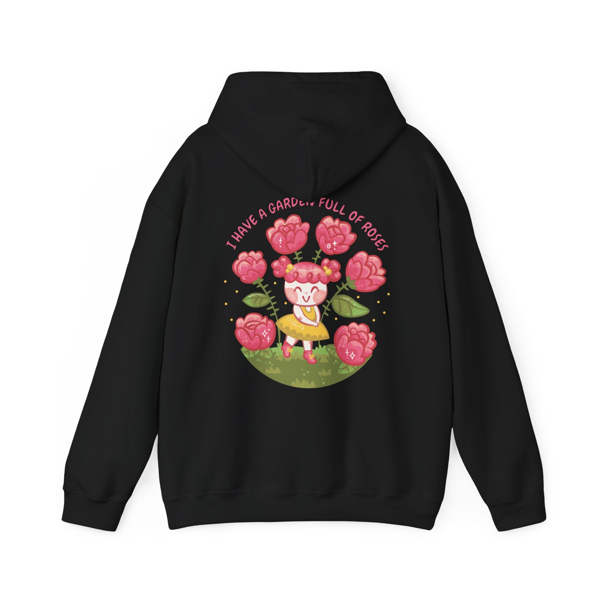 Cute Flower Girl - Floral Children - Unisex Hoodie