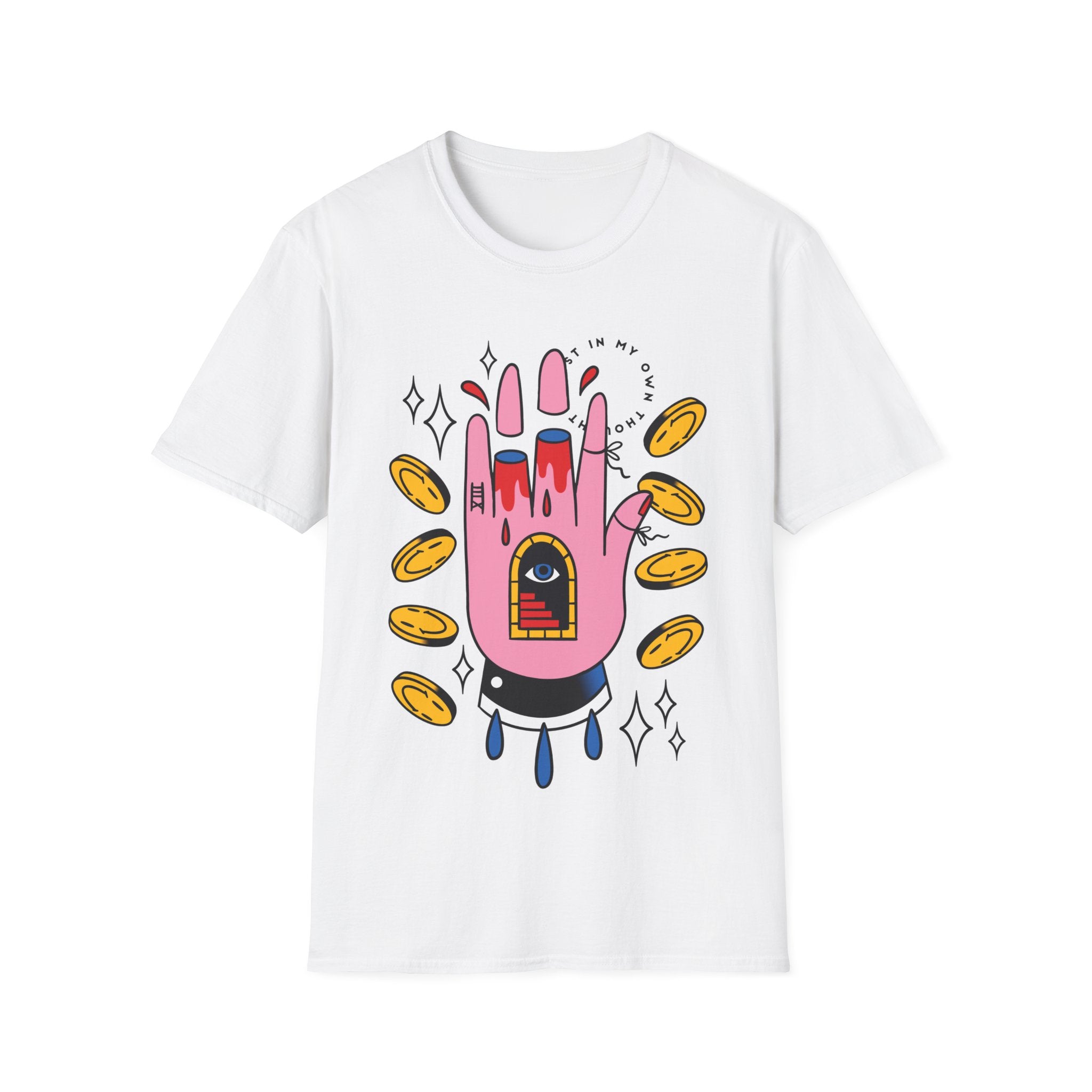 Hand psychedelic - Trippy Tattoo - Unisex T-Shirt