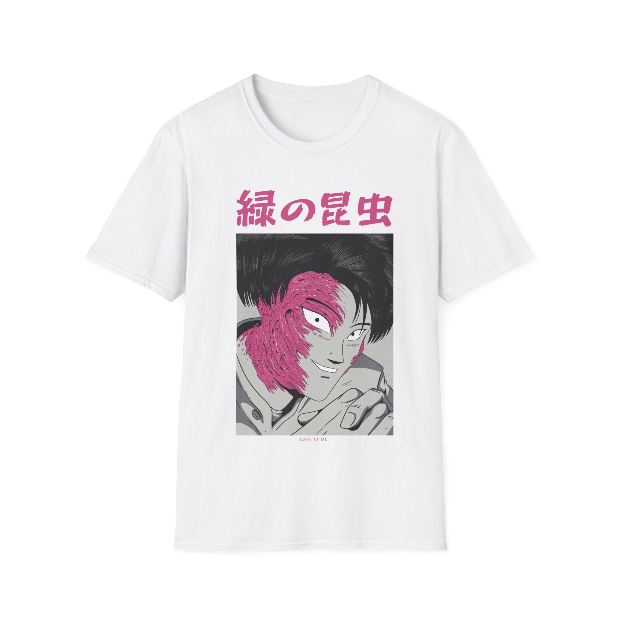 Look at me - Japanese Horror - Unisex T-Shirt - Front Print