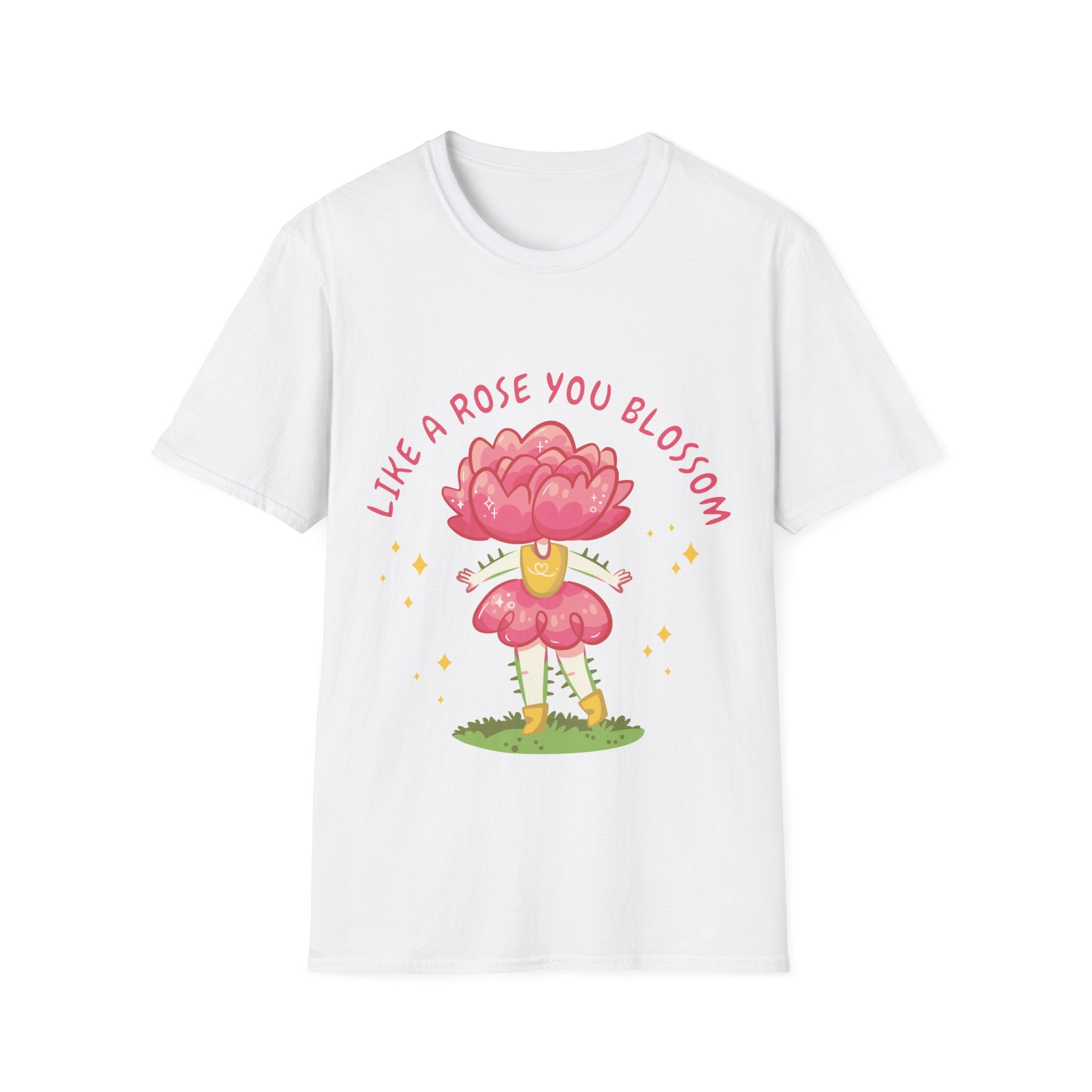 Rose Girl - Floral Children - Unisex T-Shirt