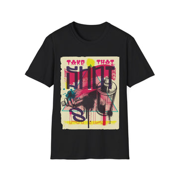 Spray Paint - Urban Graffiti - Unisex T-Shirt - Front Print