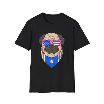 Pug America - American Patriots - Unisex T-Shirt