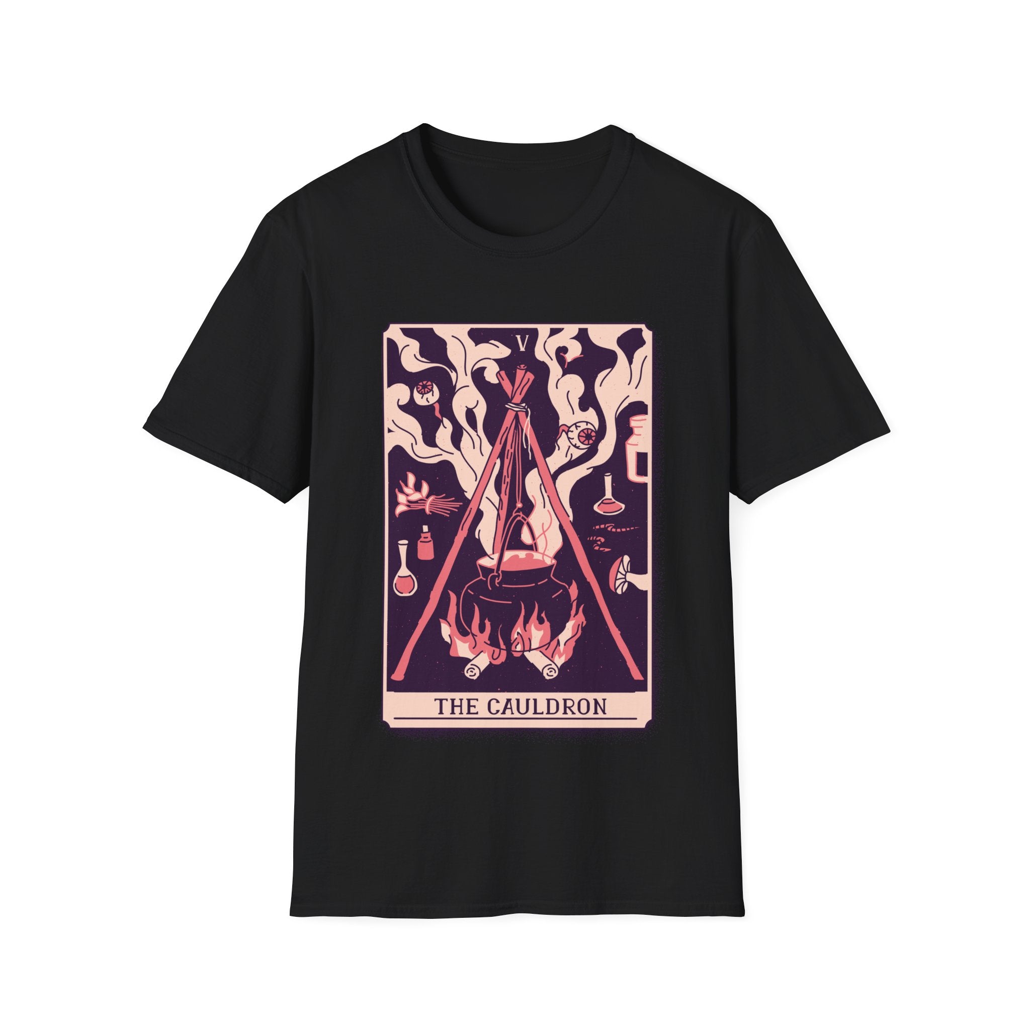 The Cauldron - Magical Tarot Card - Unisex T-Shirt