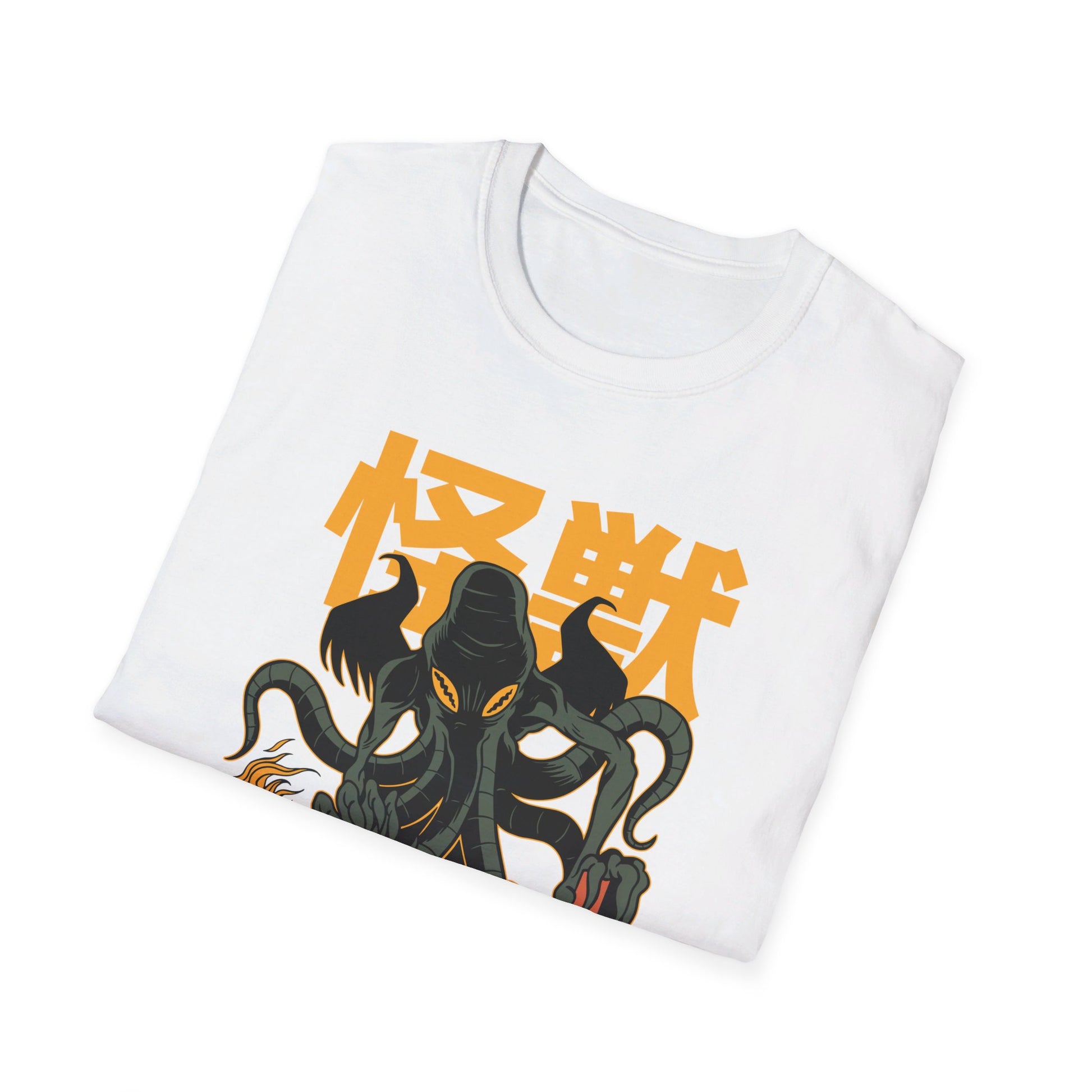 Cthulhu - Kaiju Monster - Front Design - Premium Bio Unisex T-Shirt - Pure Face Streetwear